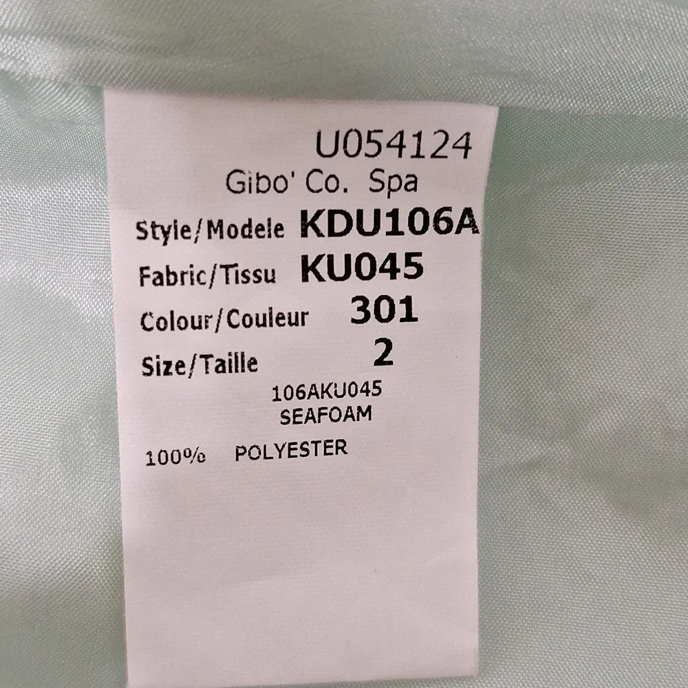 Michael Kors Sea Foam Green Coquette Asymmetrical Runway Taffeta Skirt Size 2